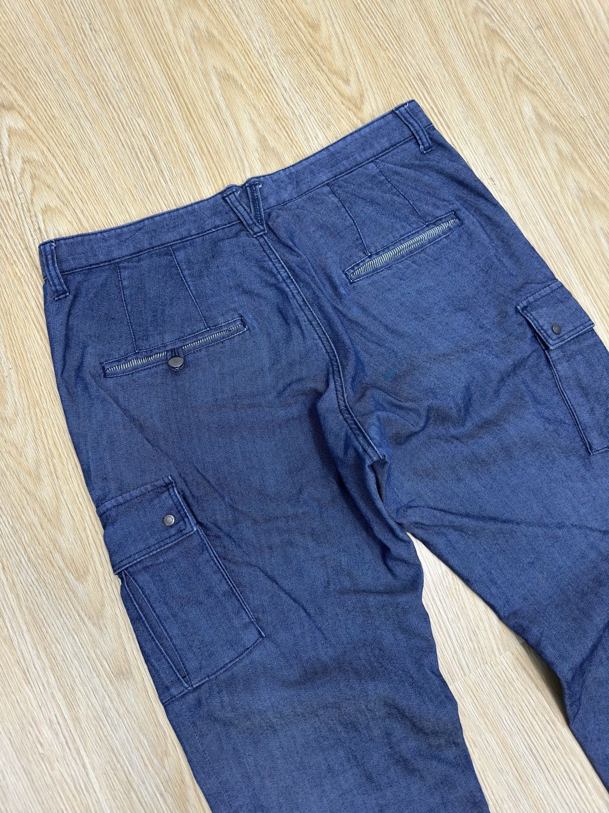 14th Addiction × Beauty Beast × Michel Klein KLEIN PLUS HOMME Multipocket Cargo Denim J523 Size US 33 - 5 Thumbnail