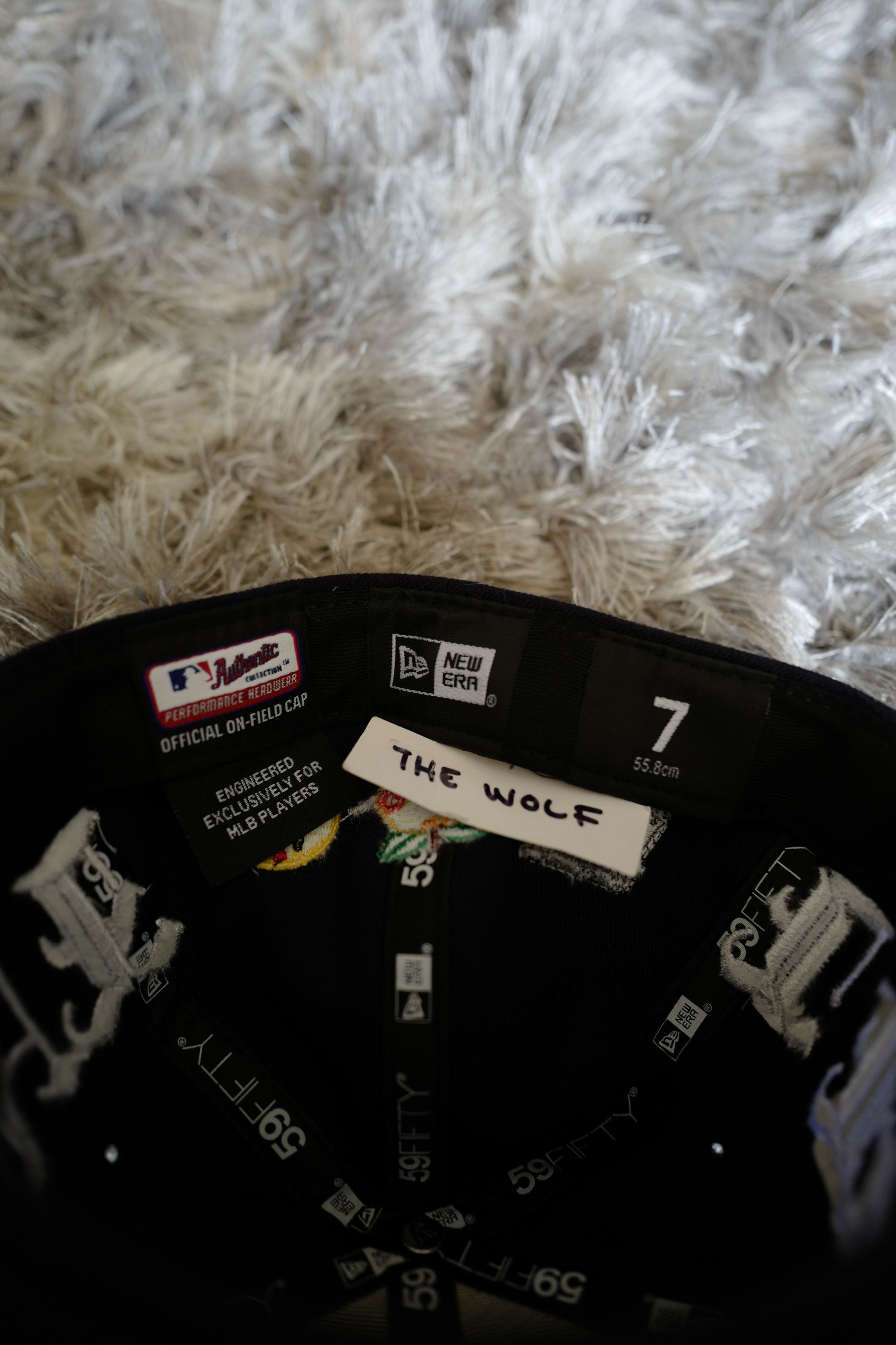 AWGE × New Era × Vlone Vlone x New Era - Atlanta "Die Alone" Hat (Size 7) AWGE Size ONE SIZE - 9 Thumbnail