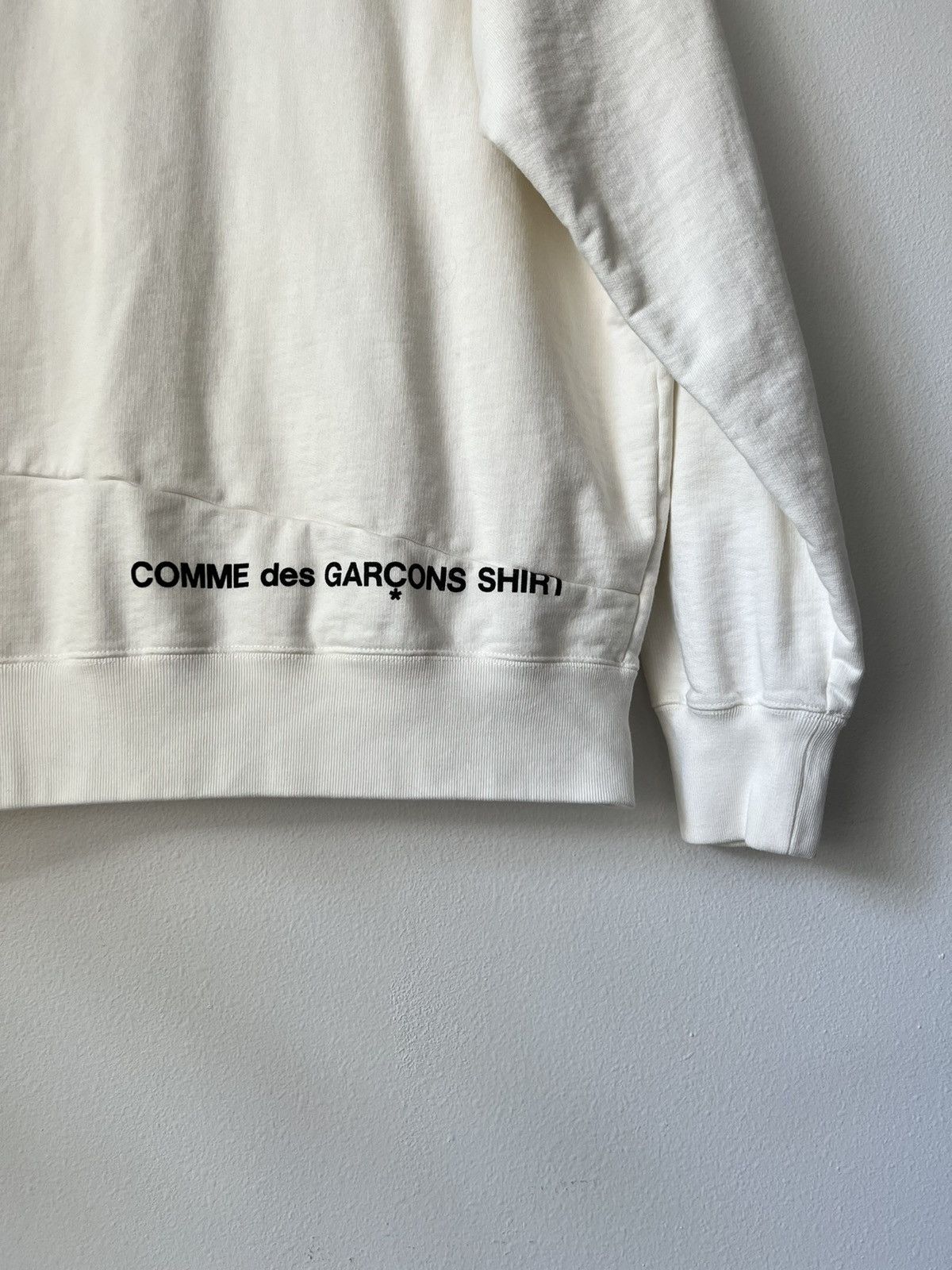 Comme des Garcons × Supreme FW18 Split Box Logo Hooded Sweatshirt Size US XL / EU 56 / 4 - 7 Thumbnail