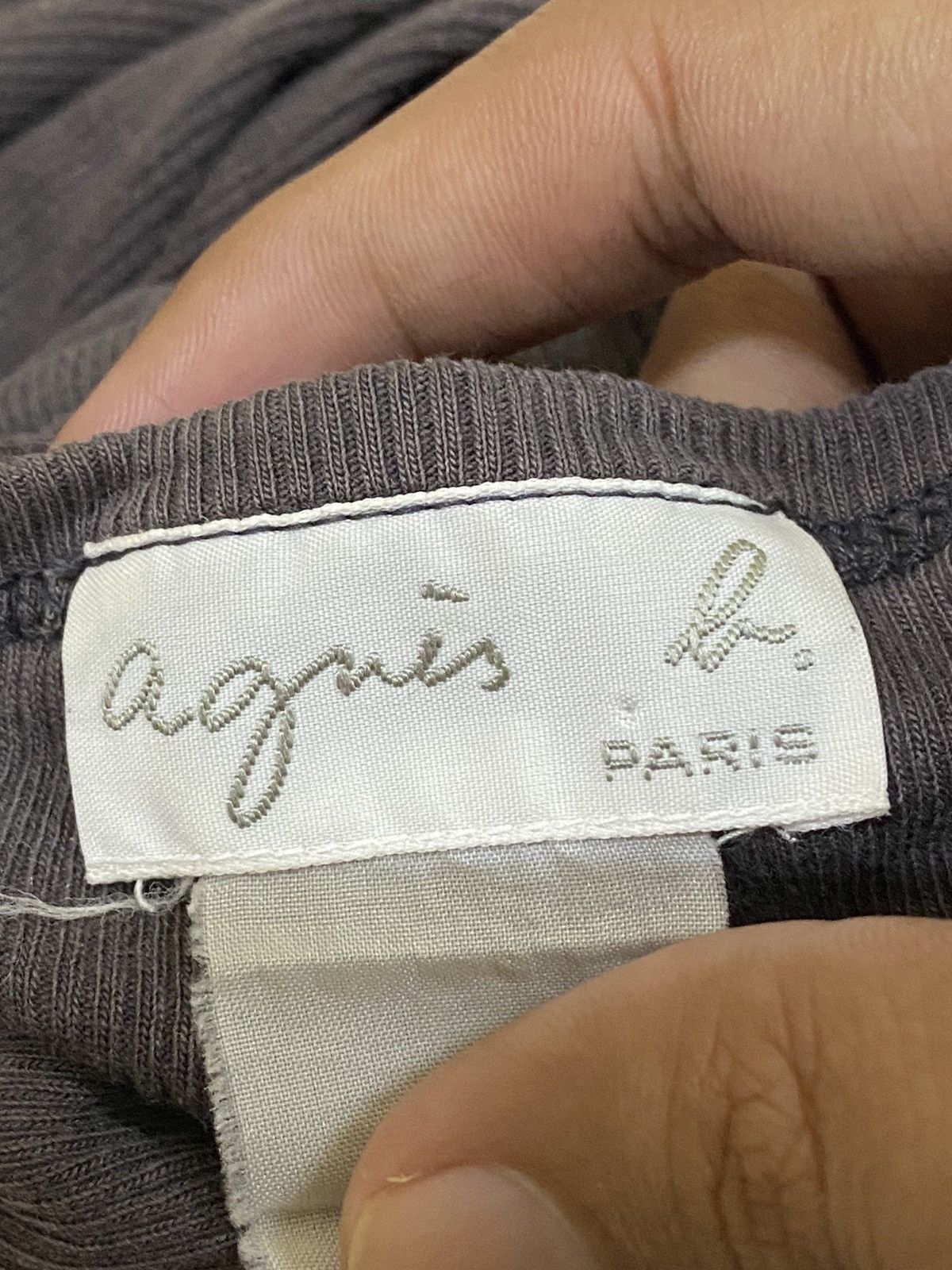 Designer × Vintage × agnes b. Vintage Agnes B. Ringer Tee Size US S / EU 44-46 / 1 - 5 Thumbnail