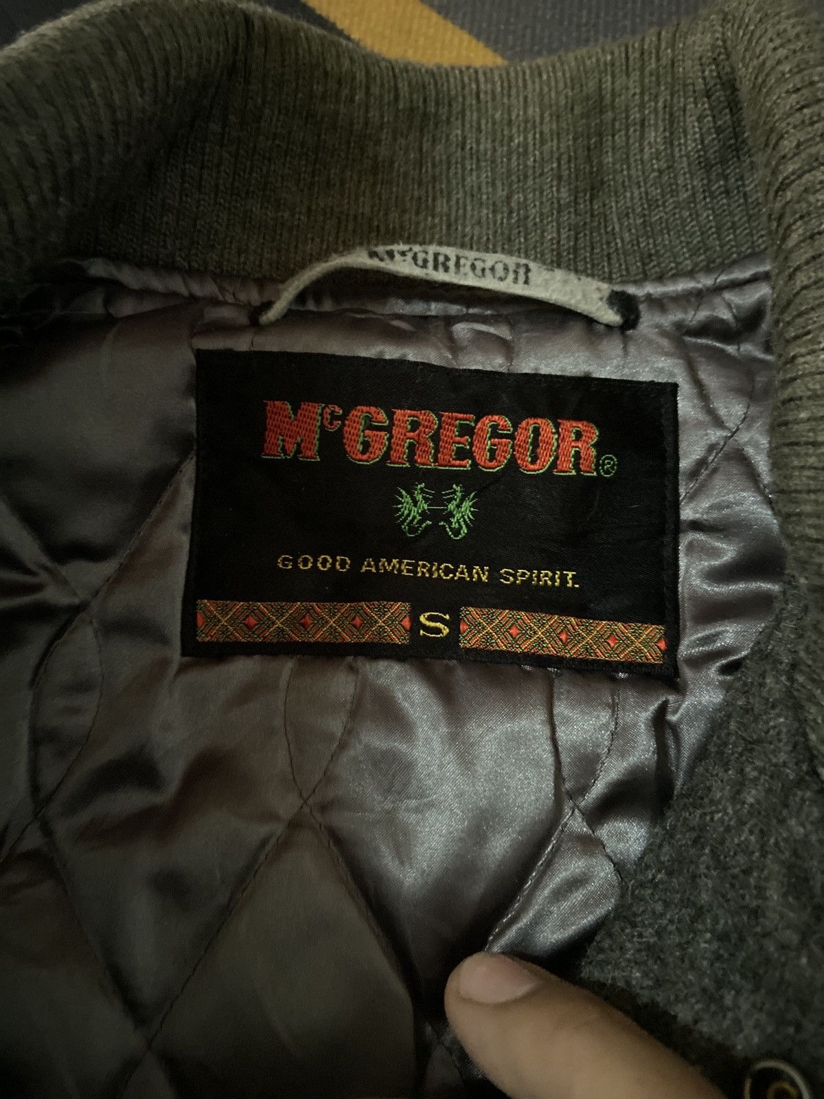 McGregor 🔥SALE🔥VINTAGE McGREGOR WOOL VARSITY JACKET Size US S / EU 44-46 / 1 - 7 Thumbnail