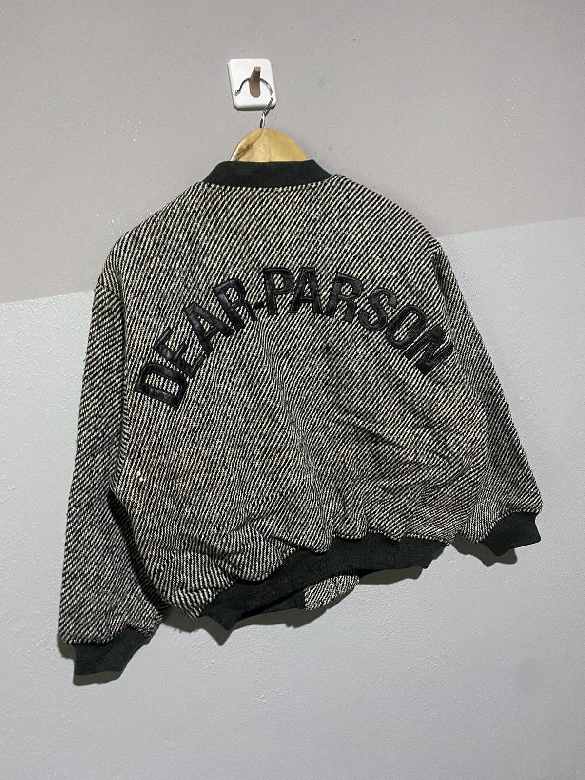 Designer 🔥SALE🔥VINTAGE 70S DEAR PARSON VINTAGE WOOL BOMBER JACKET Size US M / EU 48-50 / 2 - 3 Thumbnail
