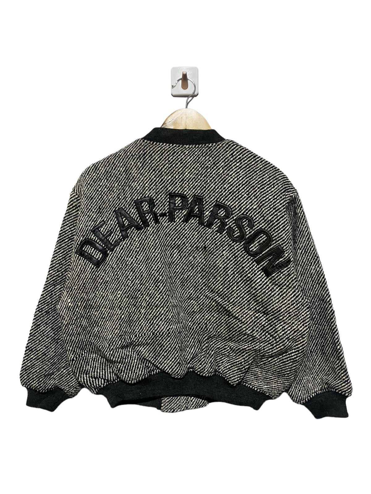 Designer 🔥SALE🔥VINTAGE 70S DEAR PARSON VINTAGE WOOL BOMBER JACKET Size US M / EU 48-50 / 2 - 1 Thumbnail