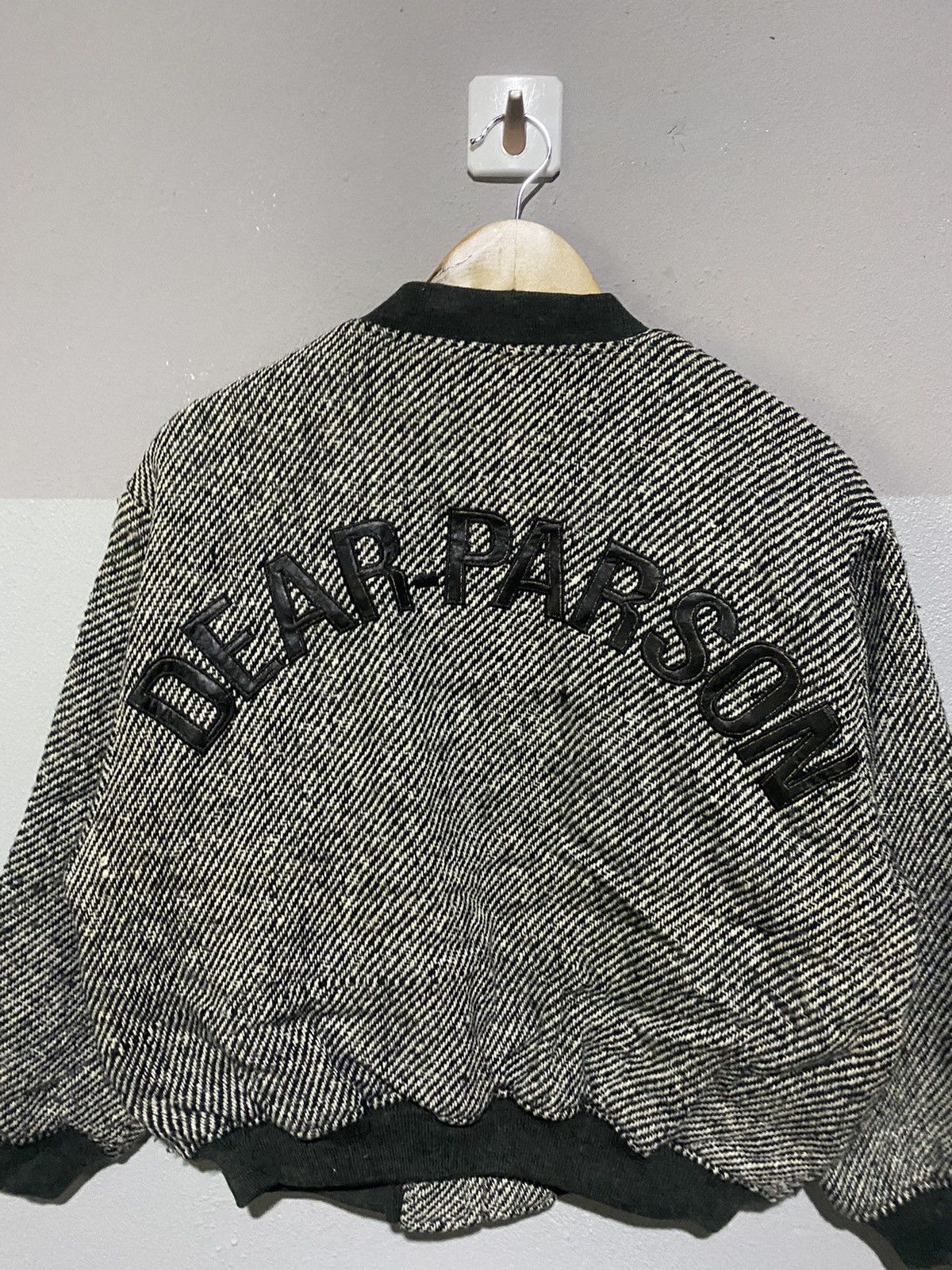 Designer 🔥SALE🔥VINTAGE 70S DEAR PARSON VINTAGE WOOL BOMBER JACKET Size US M / EU 48-50 / 2 - 4 Thumbnail