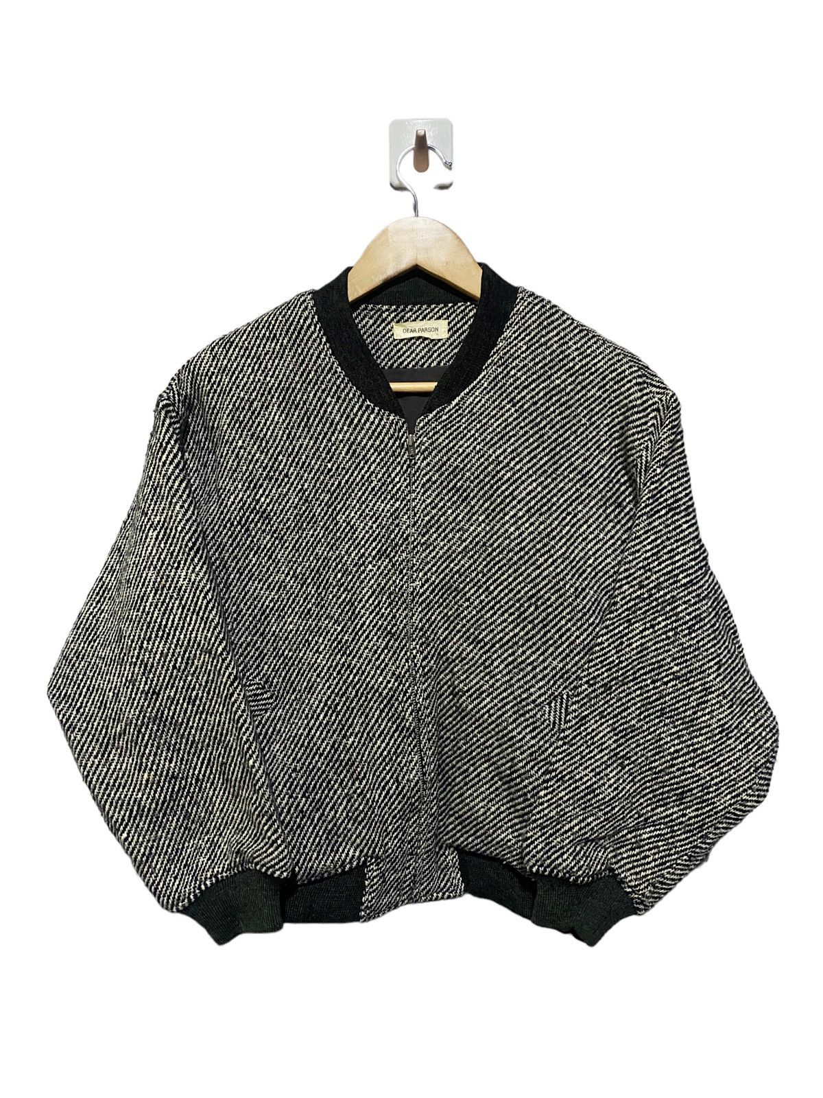 Designer 🔥SALE🔥VINTAGE 70S DEAR PARSON VINTAGE WOOL BOMBER JACKET Size US M / EU 48-50 / 2 - 2 Thumbnail
