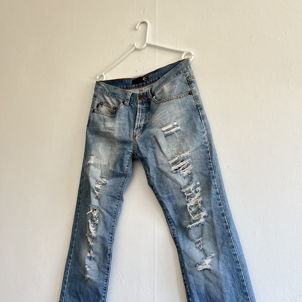 Just Cavalli Vintage Just Cavalli Distressed Jeans Size US 32 / EU 48 - 5 Thumbnail