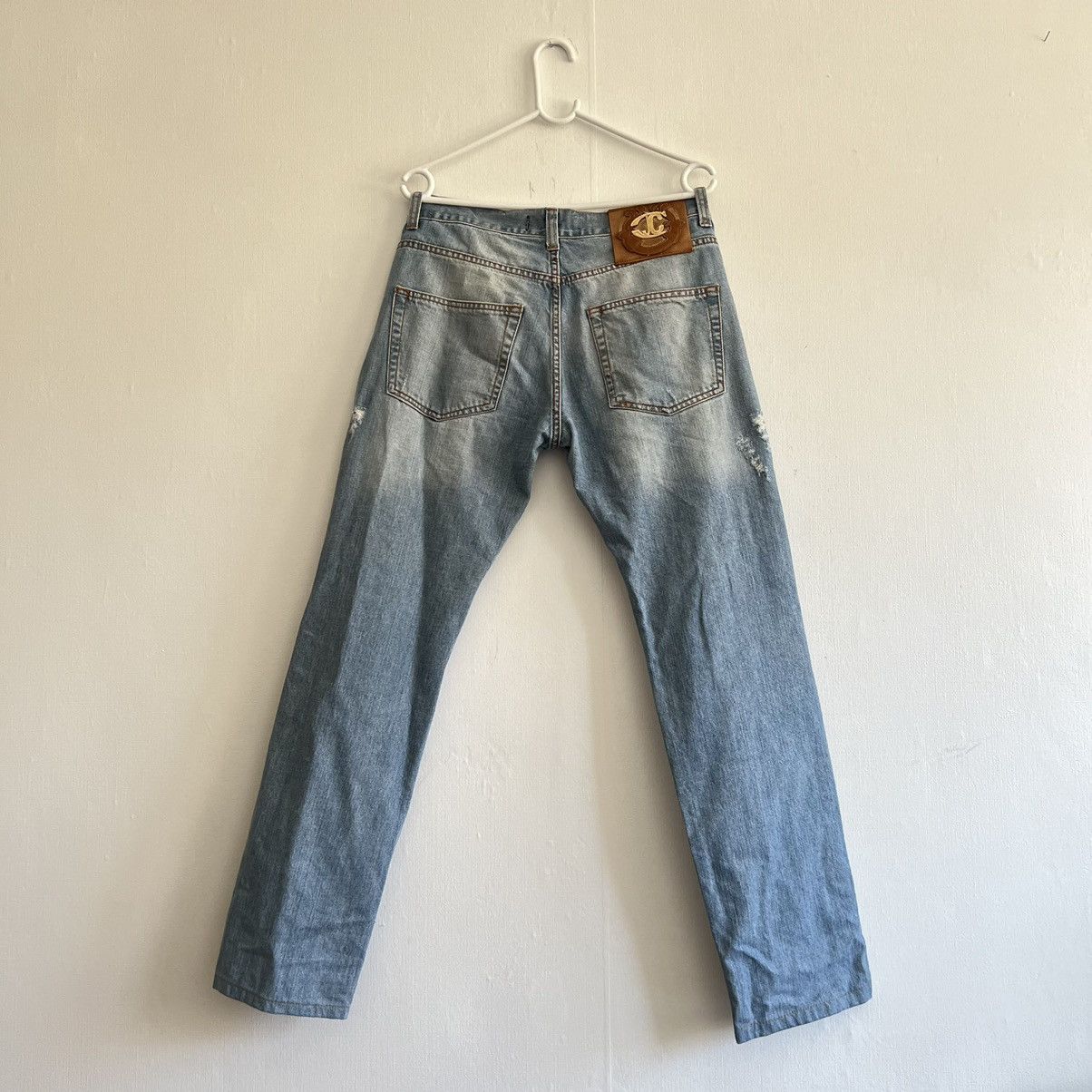Just Cavalli Vintage Just Cavalli Distressed Jeans Size US 32 / EU 48 - 9 Thumbnail