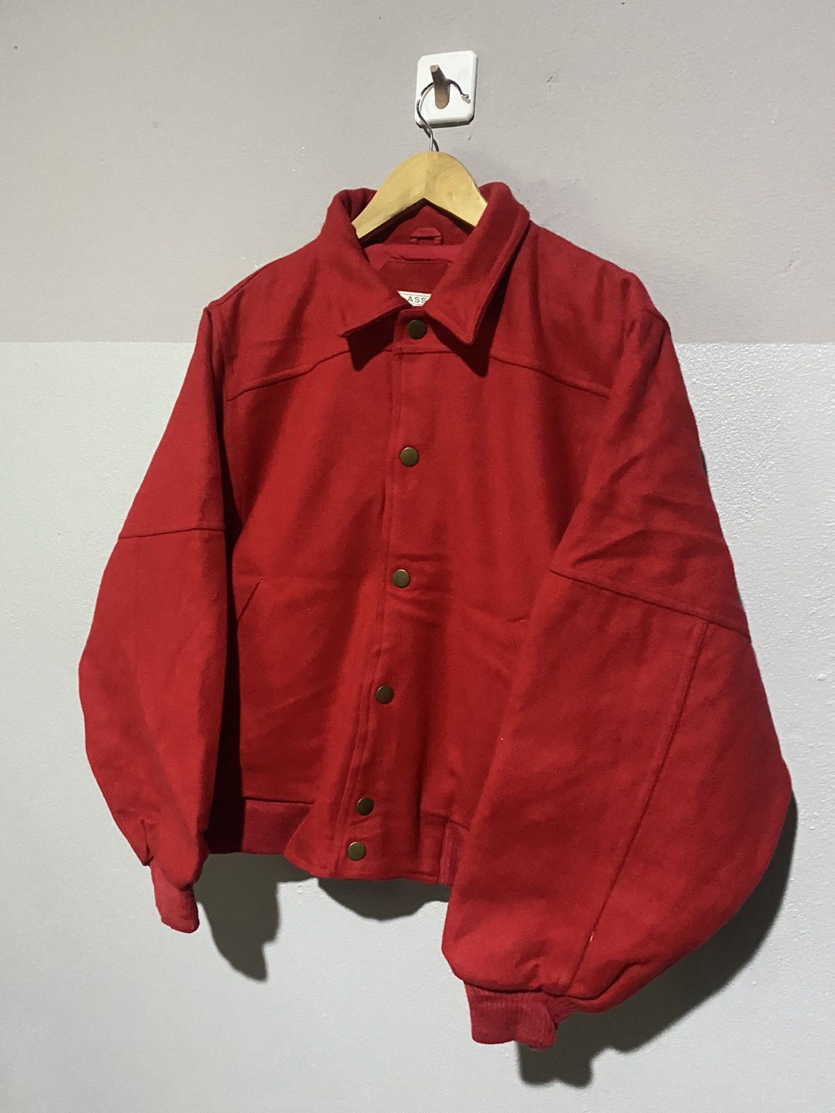 Vintage DAVID LETTERMAN ACA JOE 608 VINTAGE WOOL VARSITY JACKET Size US L / EU 52-54 / 3 - 6 Thumbnail