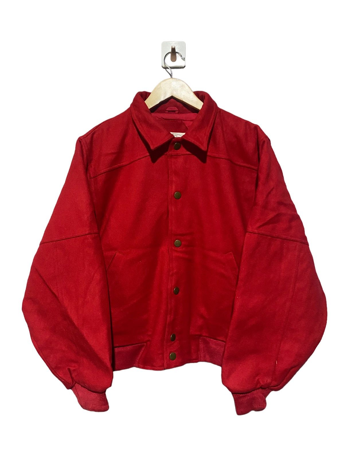 Vintage DAVID LETTERMAN ACA JOE 608 VINTAGE WOOL VARSITY JACKET Size US L / EU 52-54 / 3 - 2 Thumbnail