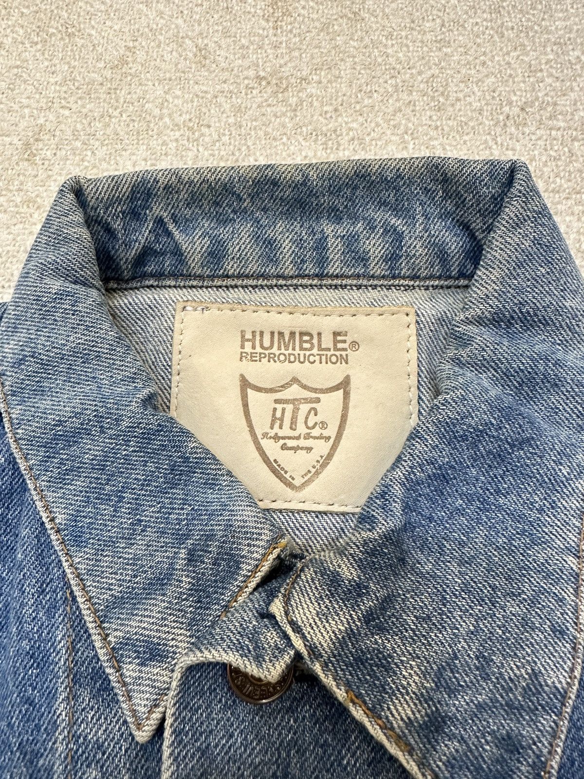 Hollywood Trading Company HTC IrregulaR HUMBLE Gemstone Studded Vintage Levi’s Jacket Size US M / EU 48-50 / 2 - 8 Thumbnail