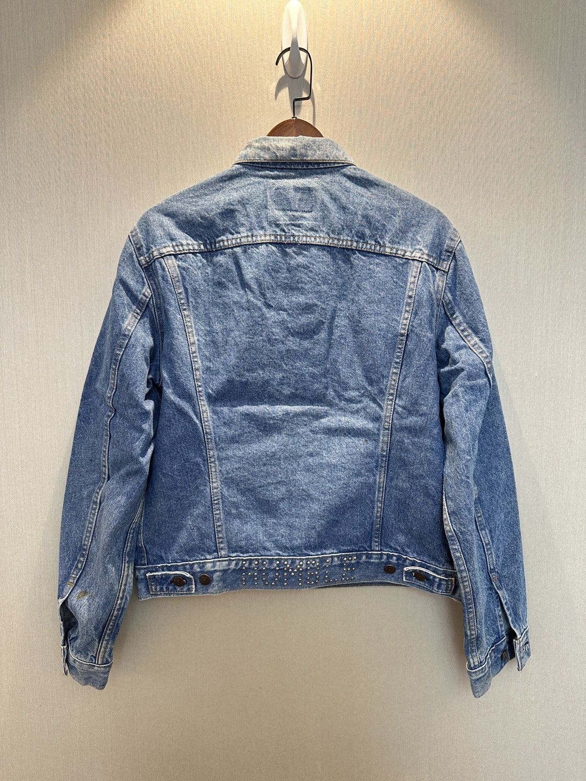 Hollywood Trading Company HTC IrregulaR HUMBLE Gemstone Studded Vintage Levi’s Jacket Size US M / EU 48-50 / 2 - 6 Thumbnail
