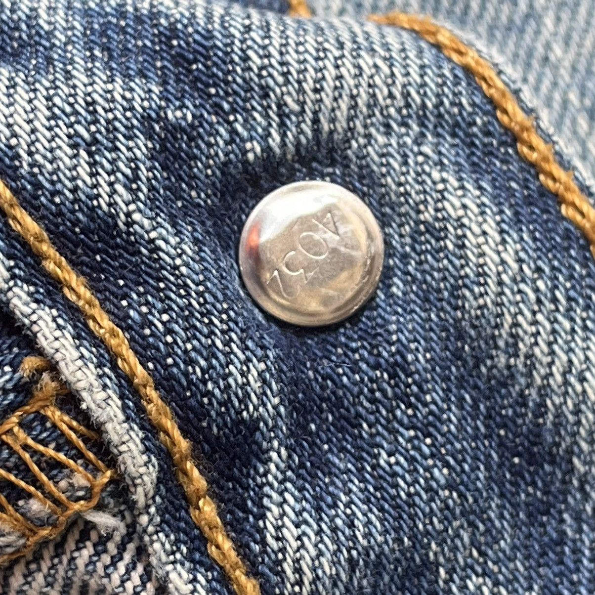 Levi's Levis 501 Straight Cut Button Fly Original Denim Jeans Size US 36 / EU 52 - 17 Thumbnail