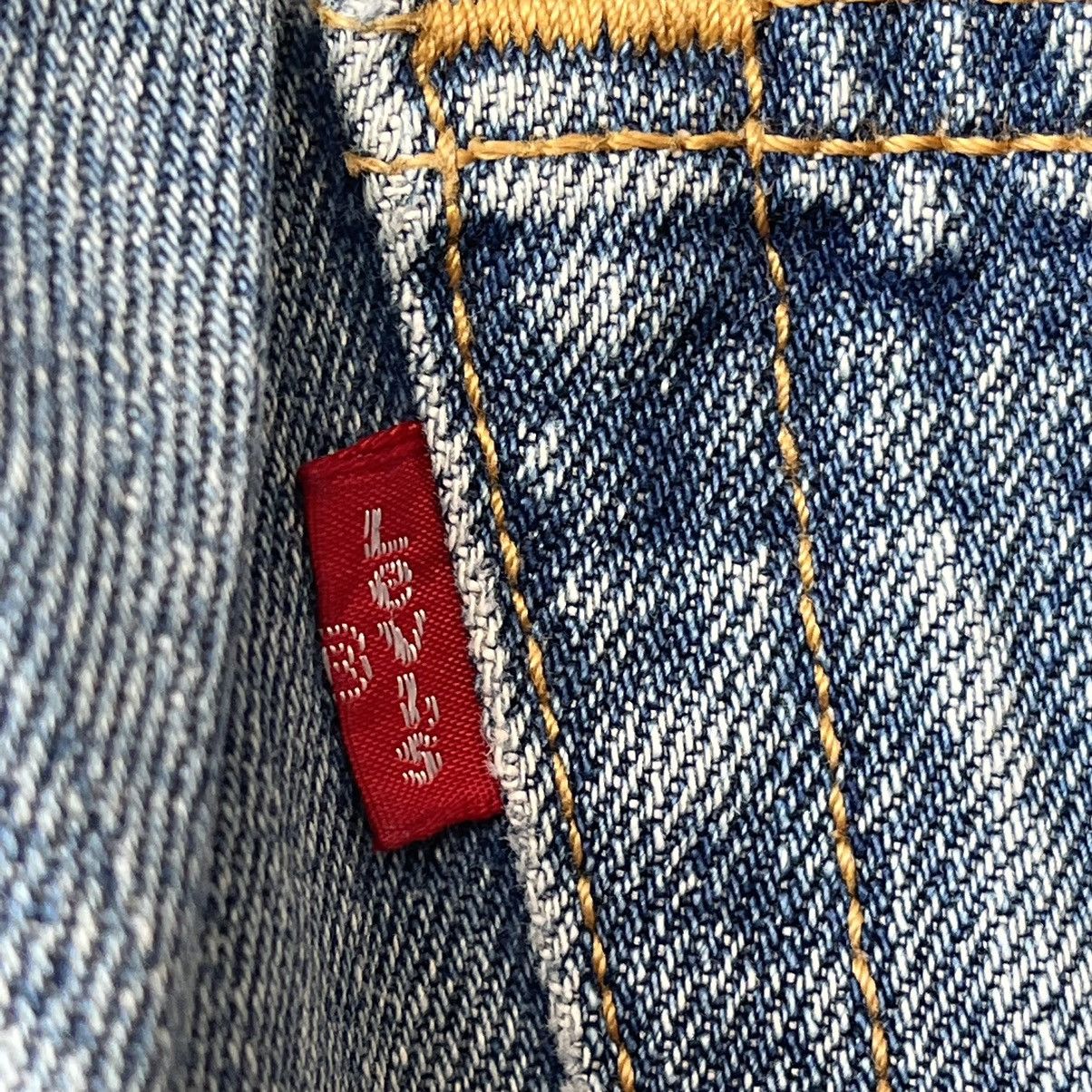 Levi's Levis 501 Straight Cut Button Fly Original Denim Jeans Size US 36 / EU 52 - 20 Thumbnail