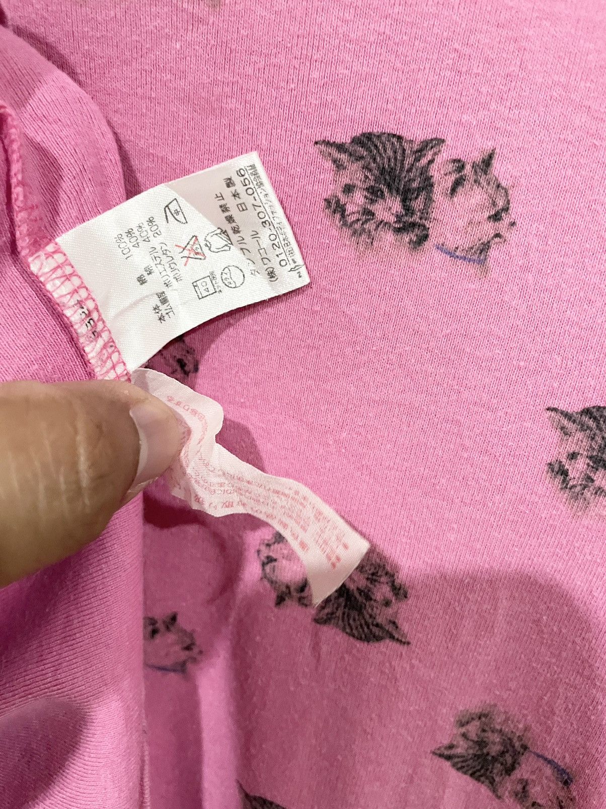 Issey Miyake Rare🌹 Tsumori Chisato Issey Miyake All Over Print Cats Shirt Size M / US 6-8 / IT 42-44 - 8 Thumbnail