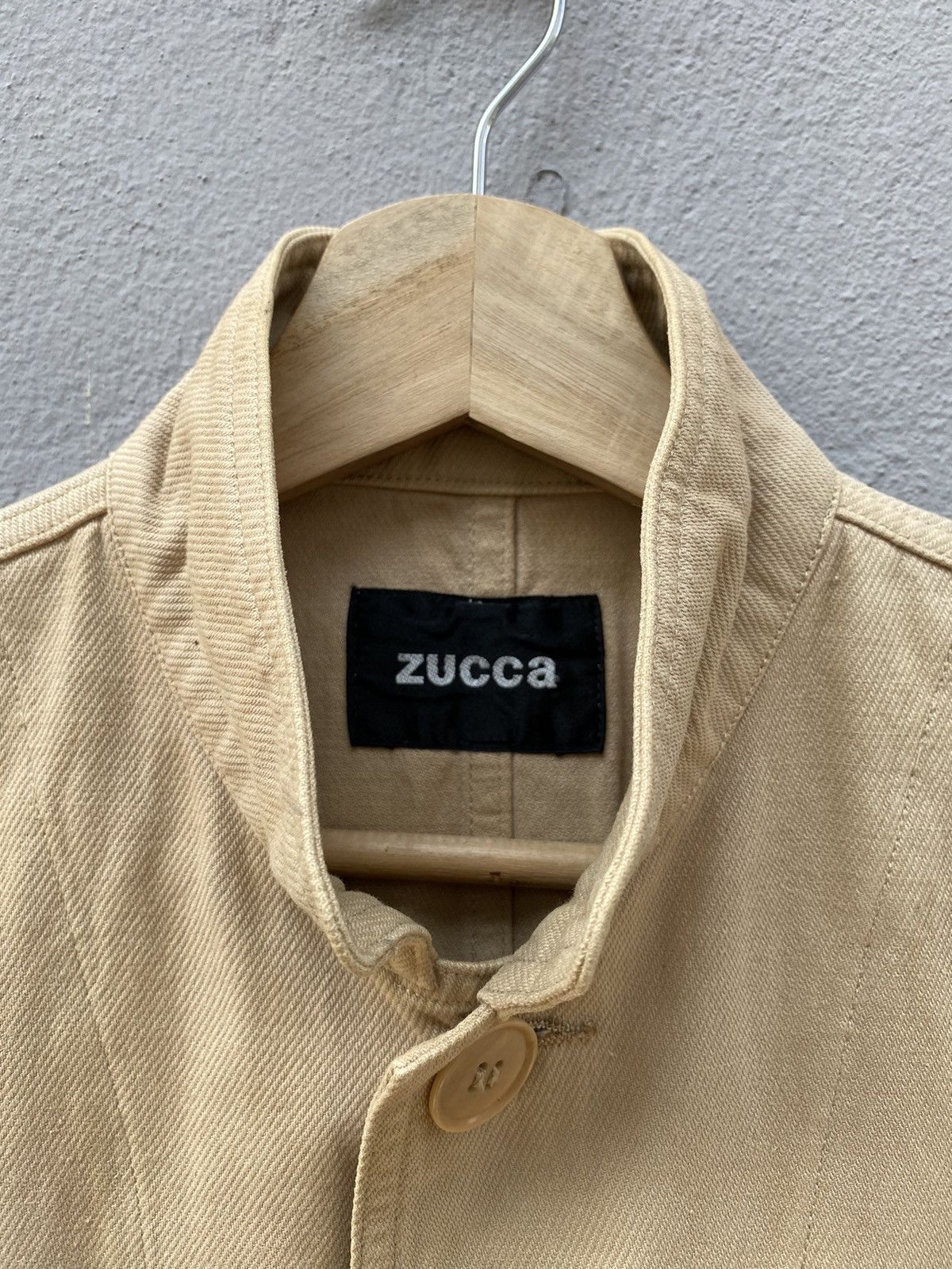CABANE de ZUCCa × Designer × Issey Miyake 💥OFFER💥 ZUCCA 4 Pockets Heavy / Duck Cotton Jacket Size S / US 4 / IT 40 - 2 Thumbnail