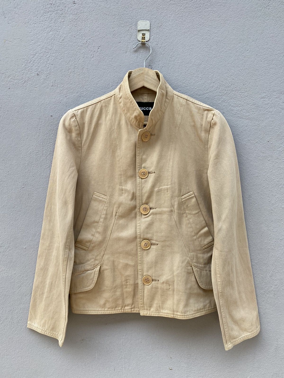 CABANE de ZUCCa × Designer × Issey Miyake 💥OFFER💥 ZUCCA 4 Pockets Heavy / Duck Cotton Jacket Size S / US 4 / IT 40 - 1 Thumbnail