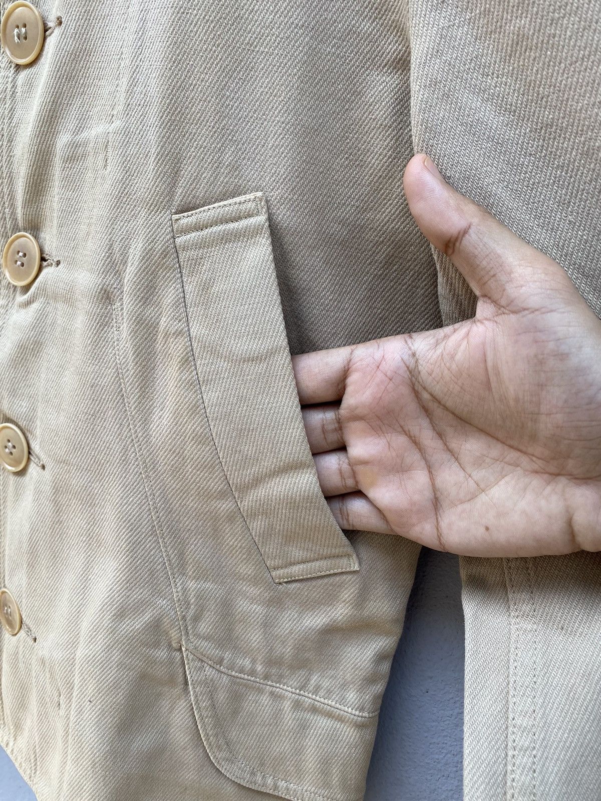 CABANE de ZUCCa × Designer × Issey Miyake 💥OFFER💥 ZUCCA 4 Pockets Heavy / Duck Cotton Jacket Size S / US 4 / IT 40 - 7 Thumbnail