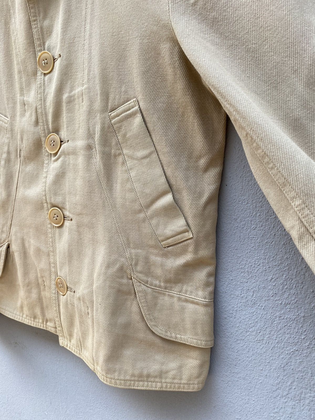 CABANE de ZUCCa × Designer × Issey Miyake 💥OFFER💥 ZUCCA 4 Pockets Heavy / Duck Cotton Jacket Size S / US 4 / IT 40 - 6 Thumbnail
