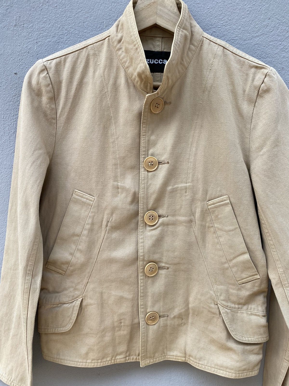 CABANE de ZUCCa × Designer × Issey Miyake 💥OFFER💥 ZUCCA 4 Pockets Heavy / Duck Cotton Jacket Size S / US 4 / IT 40 - 10 Thumbnail