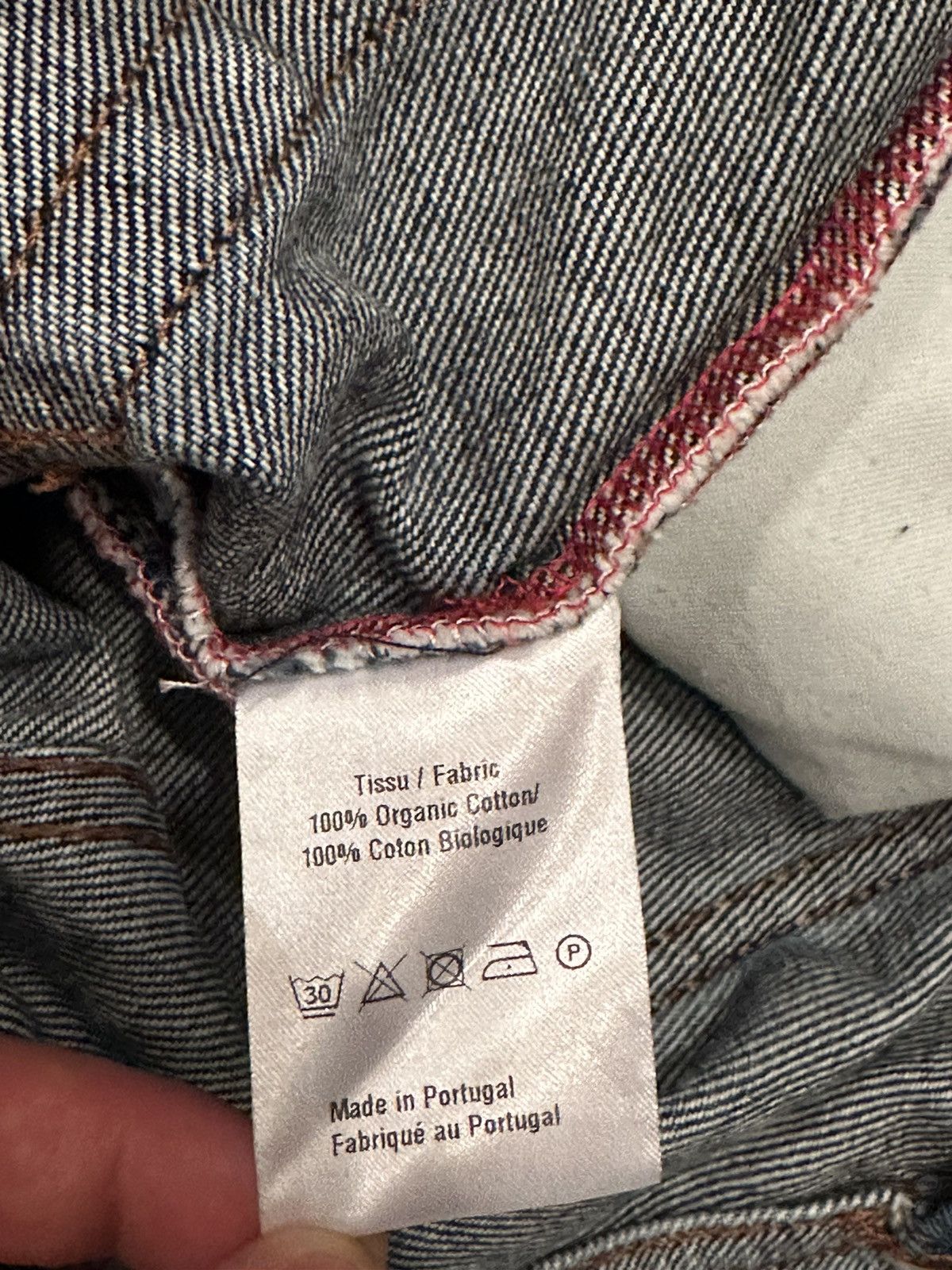 Y/Project Y/Project navy classic frontal panel jeans Size US 33 - 6 Thumbnail