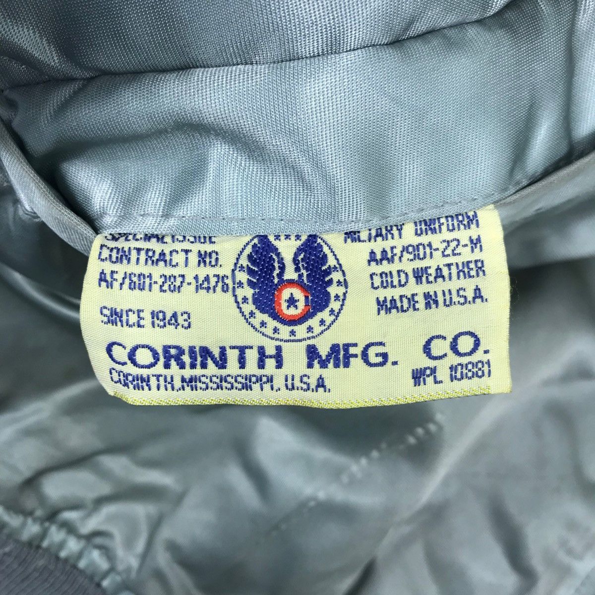 Vintage Vintage CORINTH MFG. CO. Bomber Jacket Us Air Force Military Size US M / EU 48-50 / 2 - 7 Thumbnail