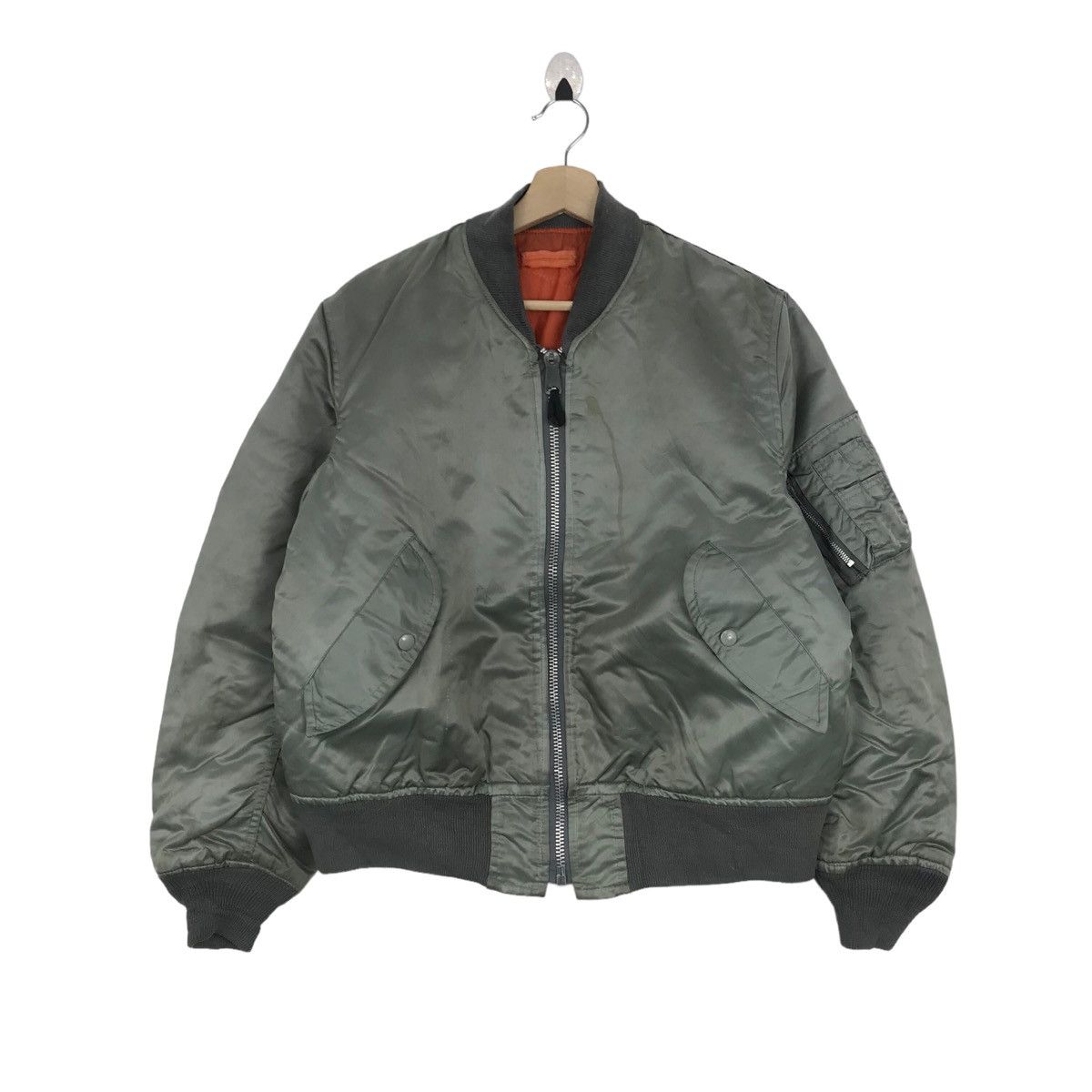 Vintage Vintage CORINTH MFG. CO. Bomber Jacket Us Air Force Military Size US M / EU 48-50 / 2 - 1 Thumbnail