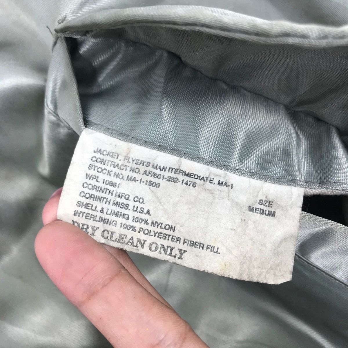 Vintage Vintage CORINTH MFG. CO. Bomber Jacket Us Air Force Military Size US M / EU 48-50 / 2 - 8 Thumbnail