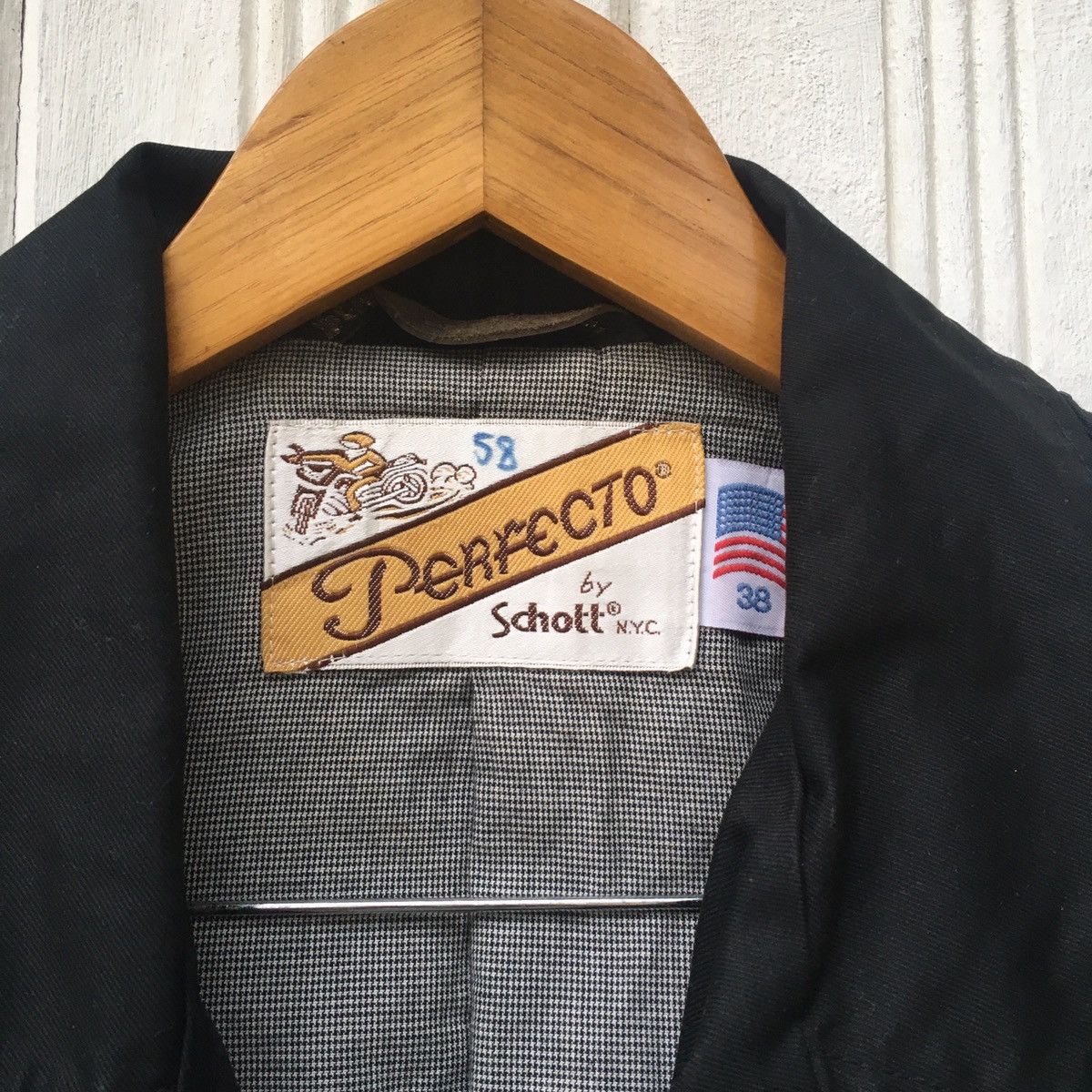 Schott × Vintage Schott NYC Perfecto Double Collar Jacket Size US L / EU 52-54 / 3 - 5 Thumbnail