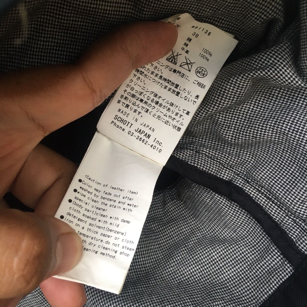 Schott × Vintage Schott NYC Perfecto Double Collar Jacket Size US L / EU 52-54 / 3 - 8 Thumbnail