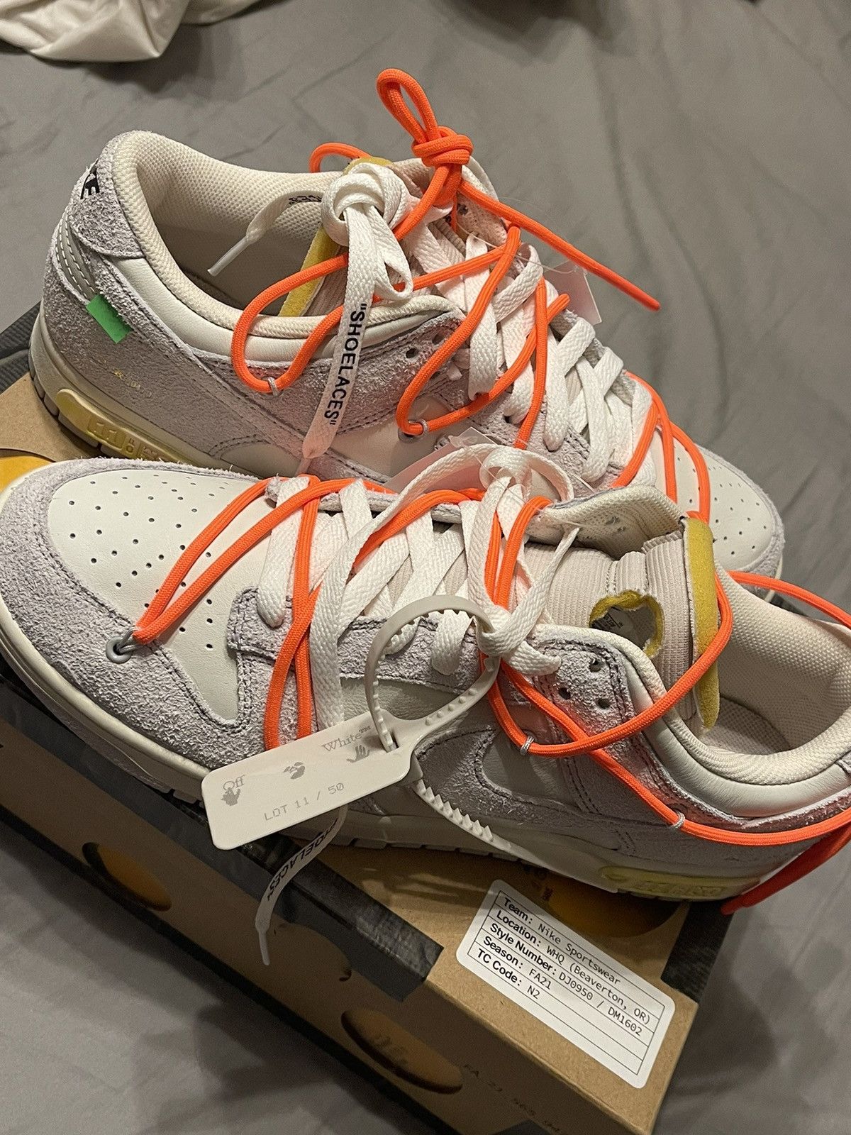 Off-White X Nike Dunks Lot 11