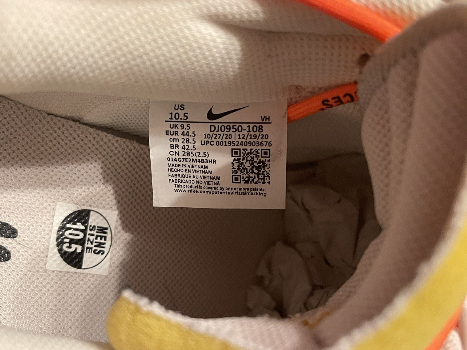 Off-White X Nike Dunks Lot 11