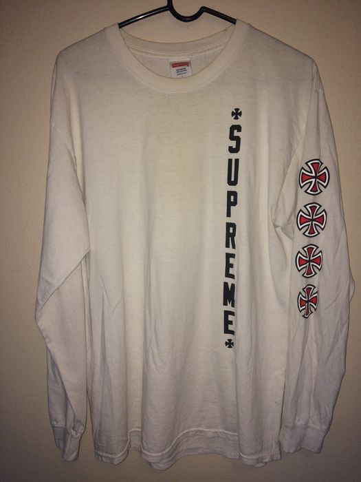 Supreme independent 2024 long sleeve