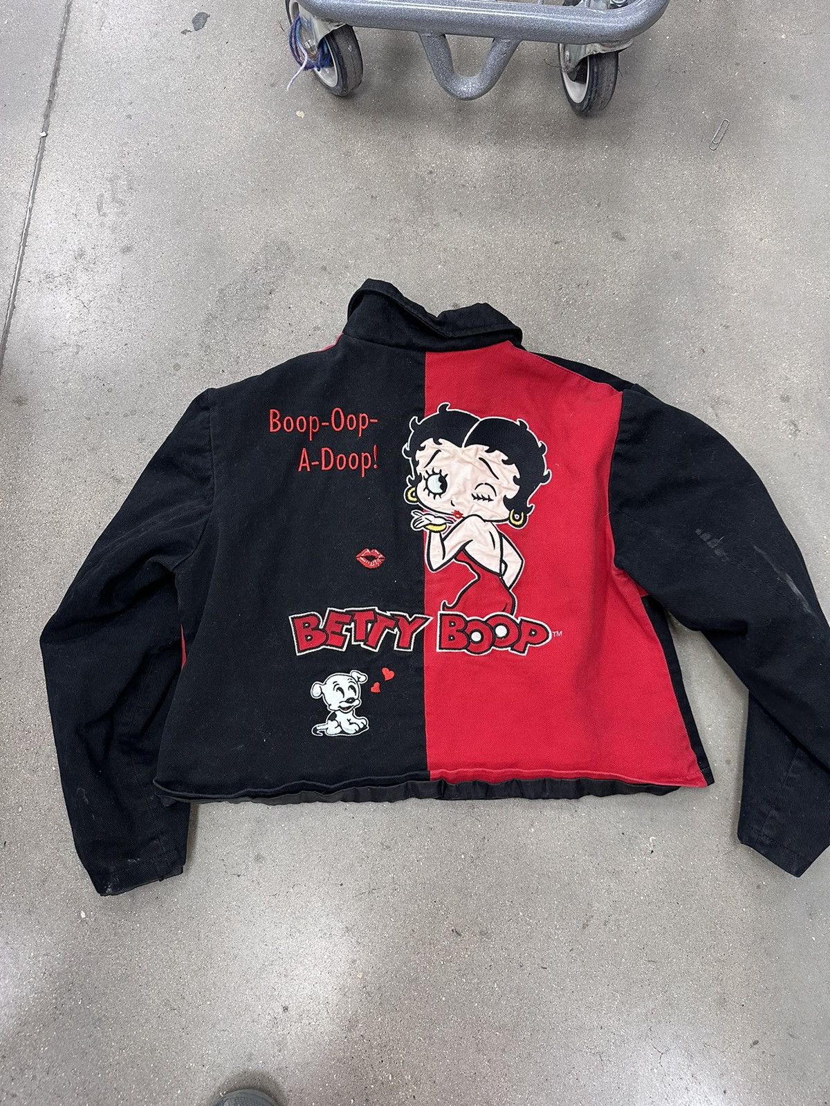 Vintage Jh Designs X Betty Boop X Vintage Jean Jacket Grailed