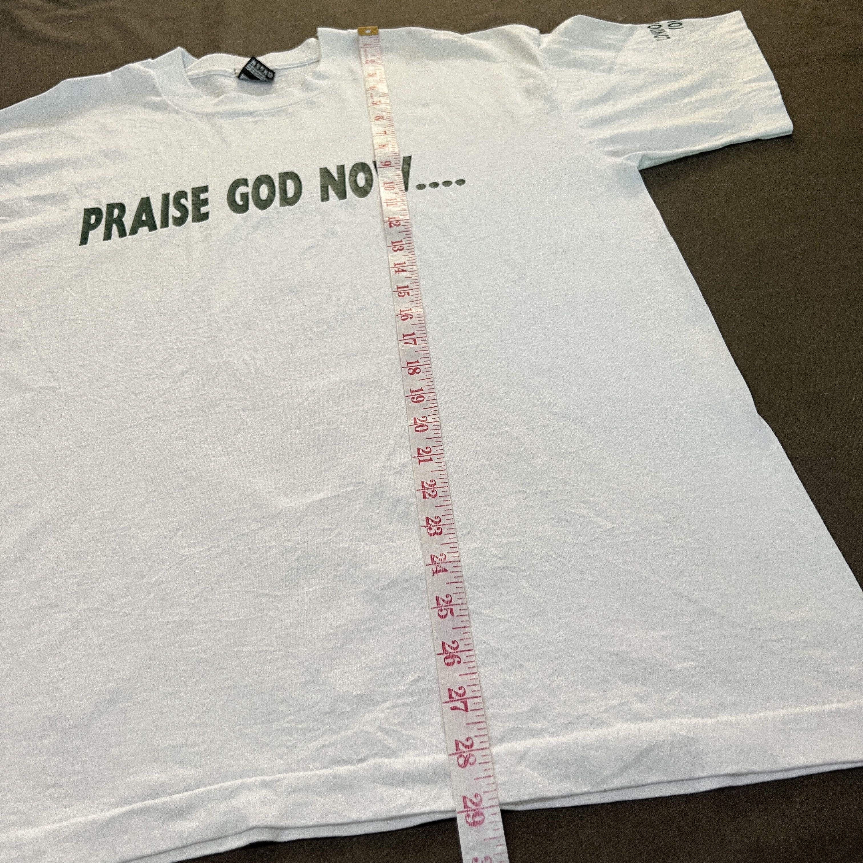 Vintage Vintage 90s Jesus God Holy Bible Promo Tee XL Size US XL / EU 56 / 4 - 8 Thumbnail