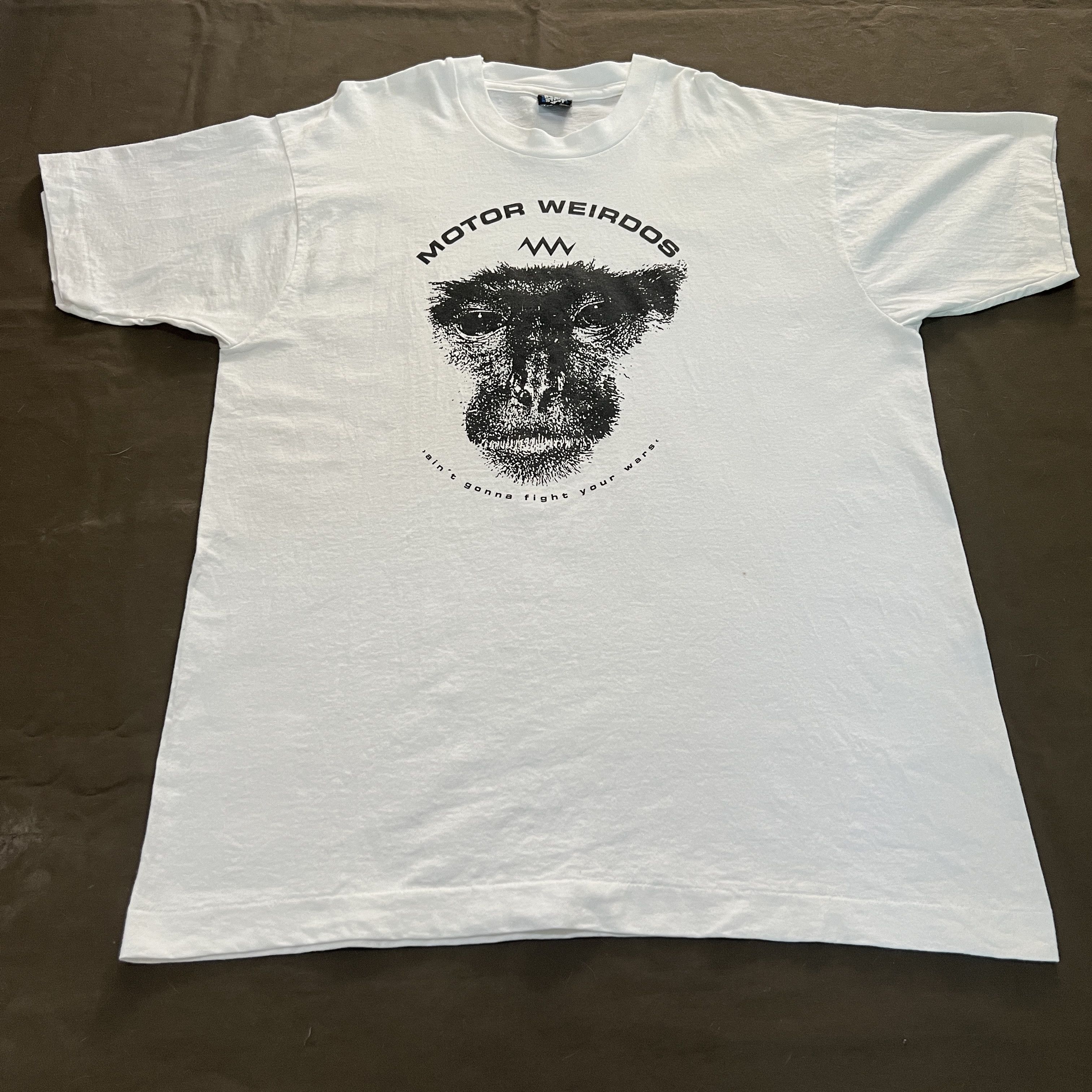 Band Tees Vintage 90s Motor Weirdos Promo Tee Indie Alternative Punk Size US XL / EU 56 / 4 - 2 Thumbnail