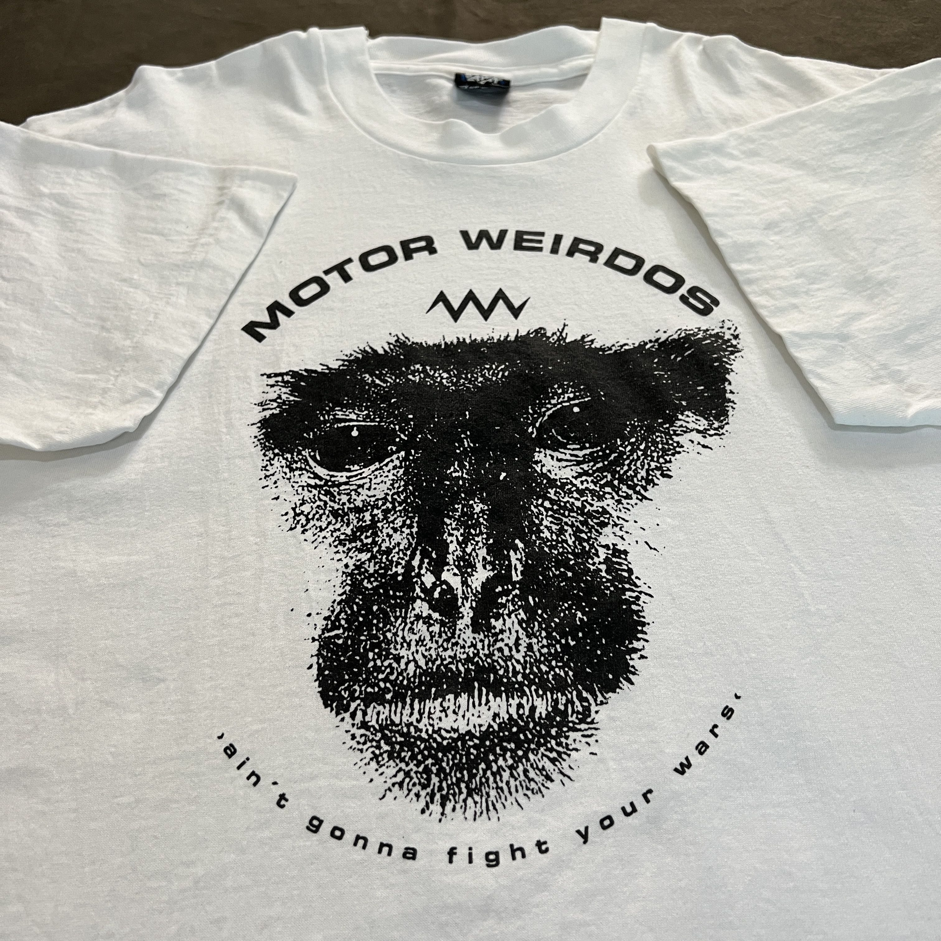 Band Tees Vintage 90s Motor Weirdos Promo Tee Indie Alternative Punk Size US XL / EU 56 / 4 - 1 Thumbnail