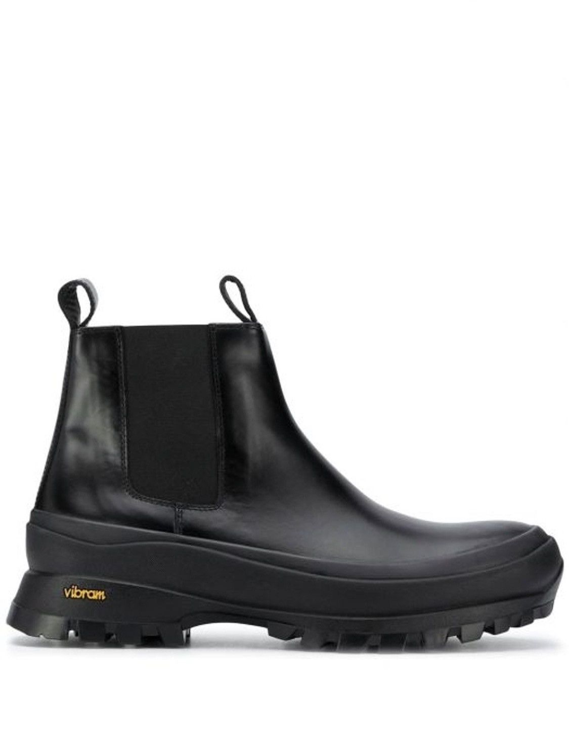 Jil Sander Platform Vibram Rubber Sole Chelsea Boots Size US 12 / EU 45 - 1 Thumbnail