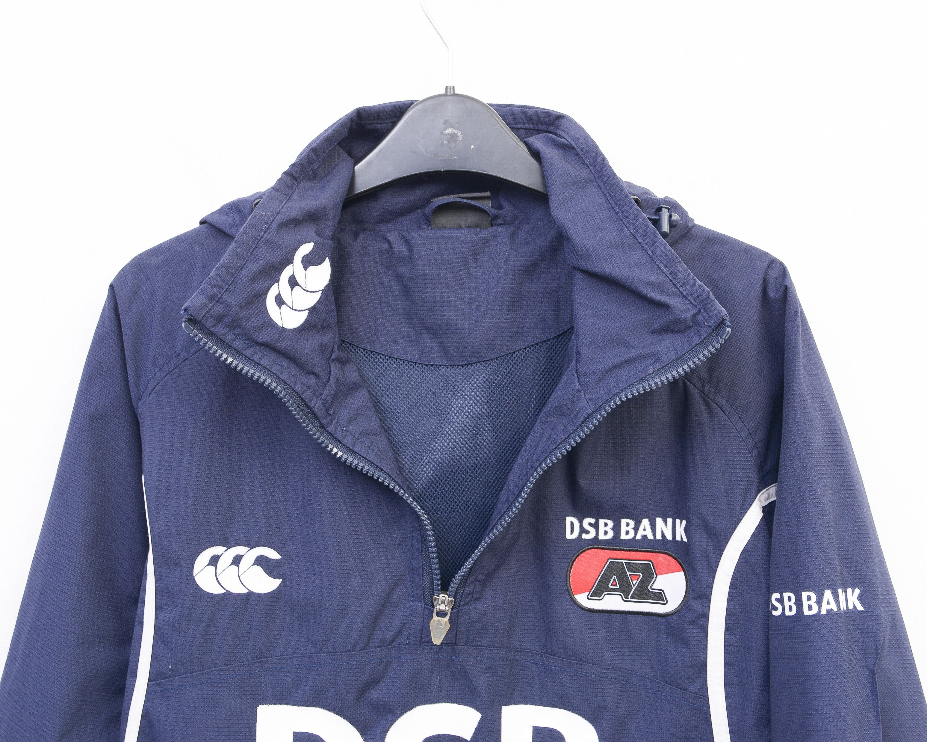 AZ by junhashimoto × Canterbury of New Zealand AZ Alkmaar Mens M Football Soccer Training Jacket Coat Dutch Size US M / EU 48-50 / 2 - 2 Thumbnail
