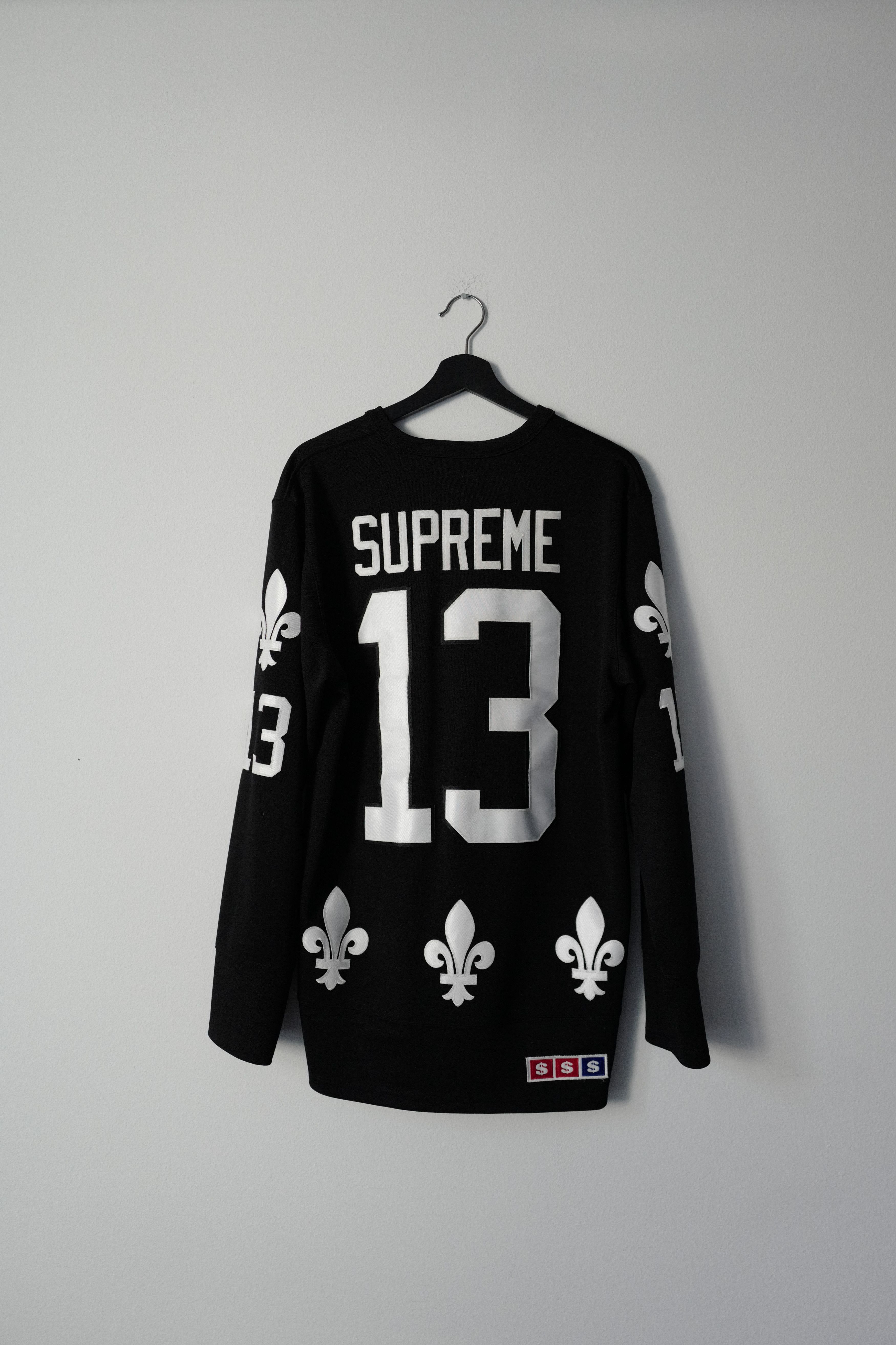 Supreme Crossover Hockey Jersey FW19 White Size Medium Moto