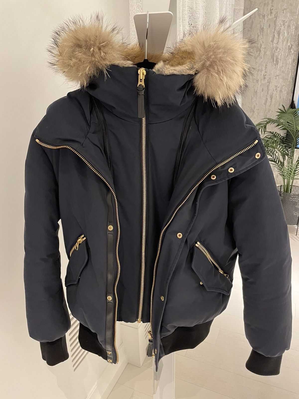 Mackage Mackage DIXON 2-in-1 Nordic Tech down bomber with natural fu Size US M / EU 48-50 / 2 - 4 Thumbnail