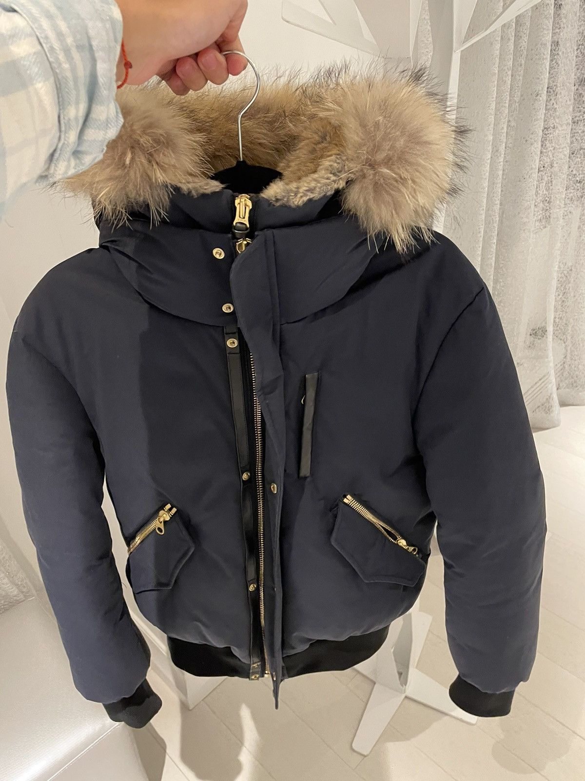 Mackage Mackage DIXON 2-in-1 Nordic Tech down bomber with natural fu Size US M / EU 48-50 / 2 - 3 Thumbnail