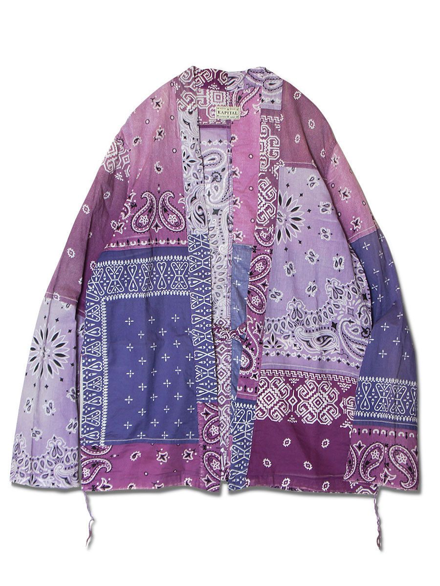 Kapital Kapital Gauze bandana patchwork pt KAKASHI shirt outer Size US M / EU 48-50 / 2 - 1 Thumbnail