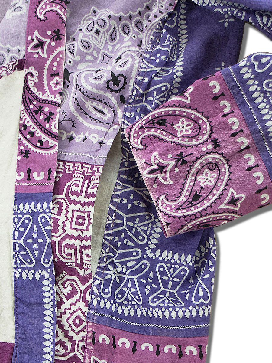 Kapital Kapital Gauze bandana patchwork pt KAKASHI shirt outer Size US M / EU 48-50 / 2 - 8 Thumbnail