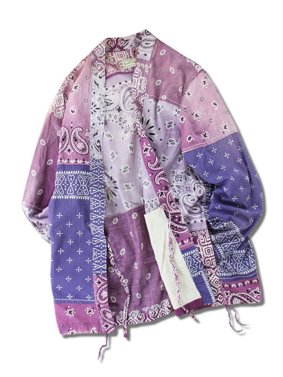 Kapital Kapital Gauze bandana patchwork pt KAKASHI shirt outer Size US M / EU 48-50 / 2 - 7 Thumbnail
