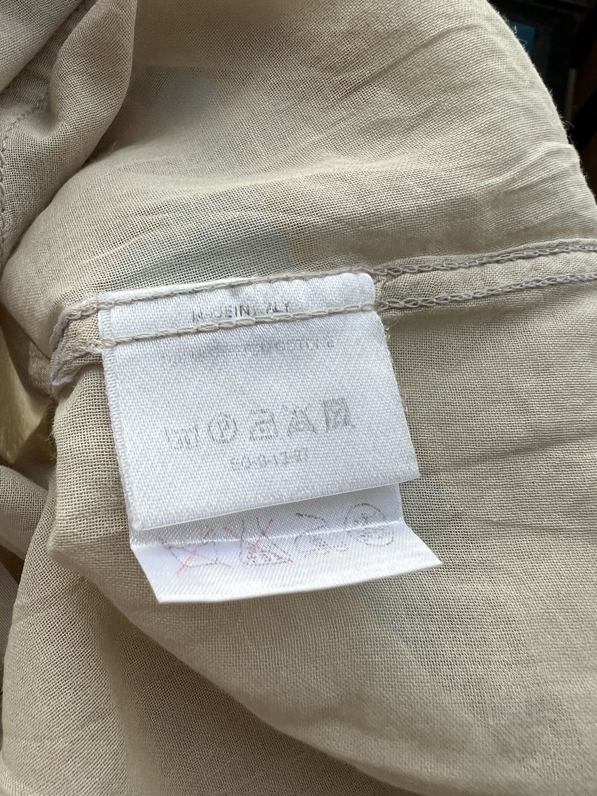 Gucci × Tom Ford Gucci By Tom Ford Sheer Dyed Button Up Shirt Size US M / EU 48-50 / 2 - 7 Thumbnail