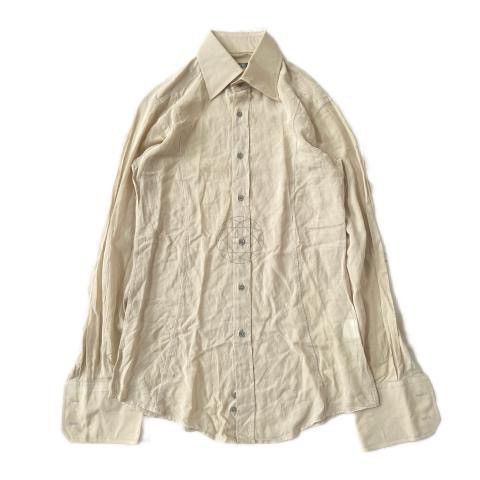 Gucci × Tom Ford Gucci By Tom Ford Sheer Dyed Button Up Shirt Size US M / EU 48-50 / 2 - 10 Thumbnail