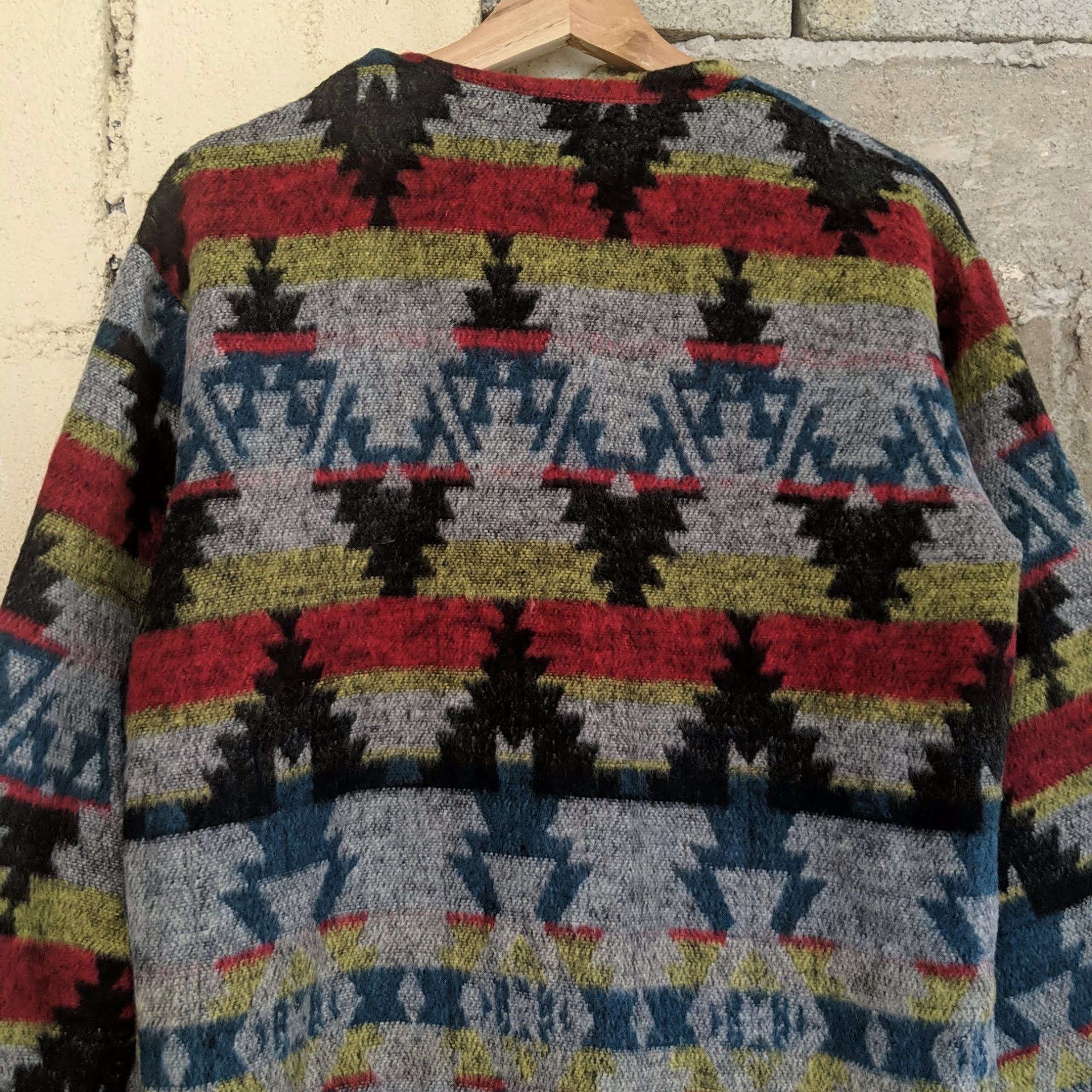 Raf by Raf Simons Vintage Raf Raf Navajo Long Cardigan Knitwear Size US S / EU 44-46 / 1 - 10 Thumbnail