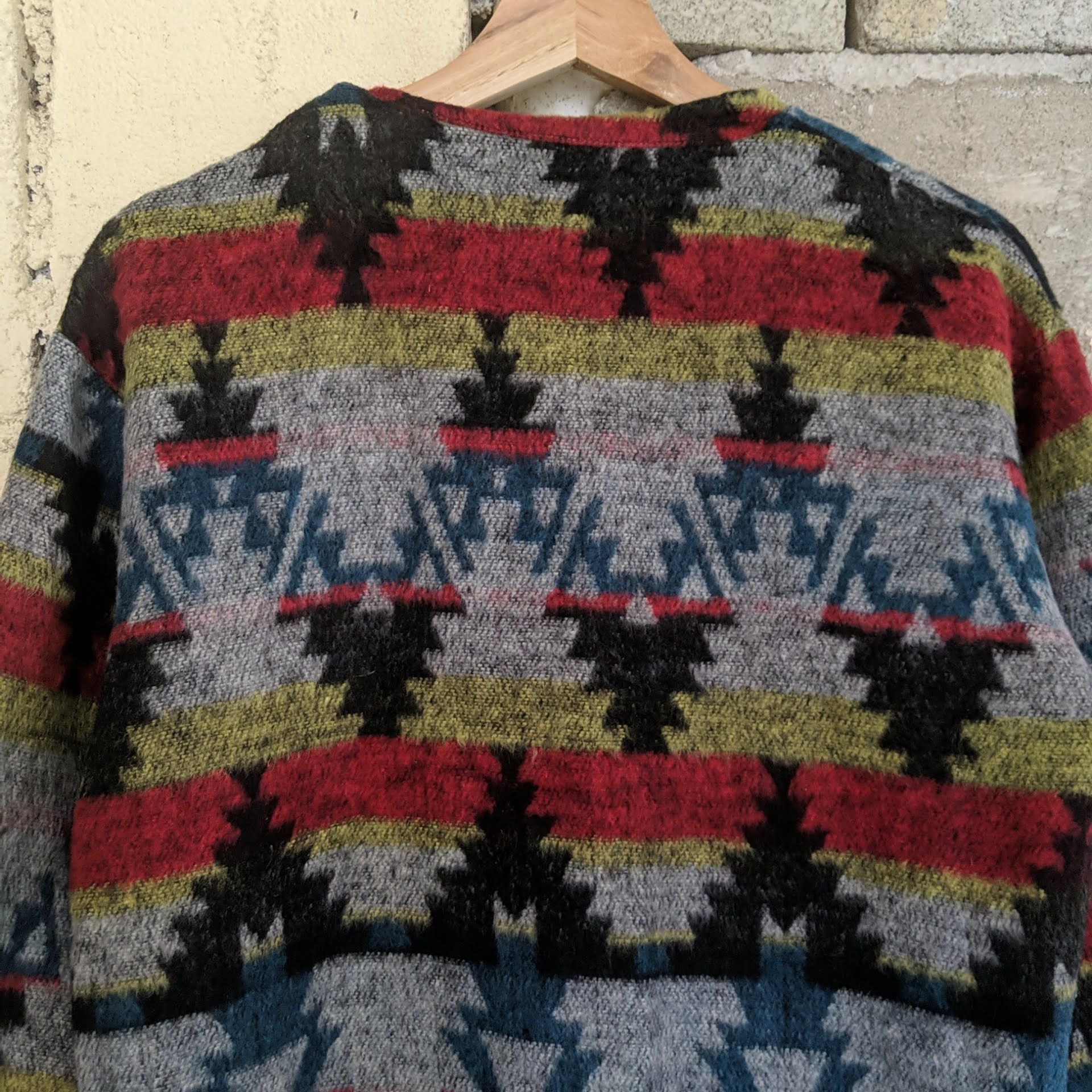 Raf by Raf Simons Vintage Raf Raf Navajo Long Cardigan Knitwear Size US S / EU 44-46 / 1 - 14 Thumbnail