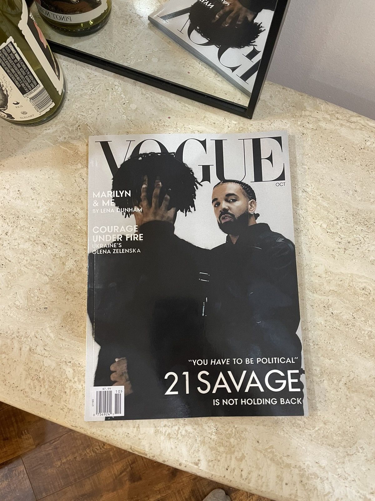 Rare Drake X 21 Savage Vogue Issue Her loss Promo Magazine | Grailed