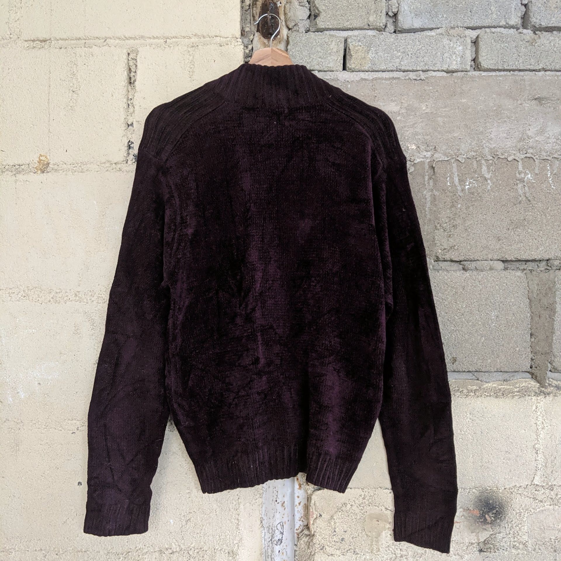 Aran Isles Knitwear × Japanese Brand × Vintage Vintage Madison Walker Zipper Sweater Knitwear Rare Colour Size US S / EU 44-46 / 1 - 8 Thumbnail